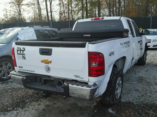 1GCRKSE71CZ173044 - 2012 CHEVROLET SILVERADO WHITE photo 4