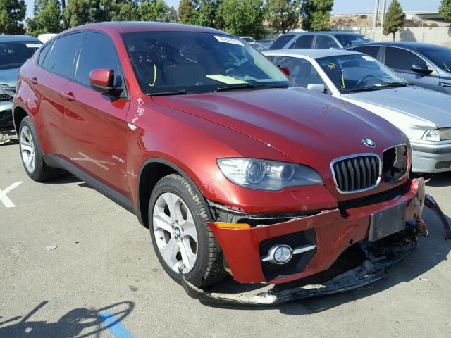 5UXFG2C59BLX08918 - 2011 BMW X6 XDRIVE3 BURGUNDY photo 1