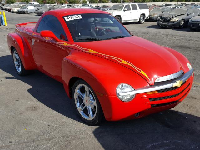 1GCES14P04B105208 - 2004 CHEVROLET SSR 红色 照片 1