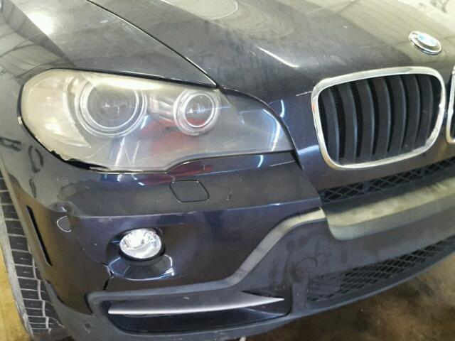 5UXFE43579L265759 - 2009 BMW X5 XDRIVE3 BLUE photo 9