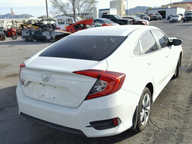 19XFC2F54HE071558 - 2017 HONDA CIVIC LX WHITE photo 4