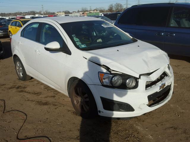 1G1JC5SH5C4158240 - 2012 CHEVROLET SONIC LT WHITE photo 1