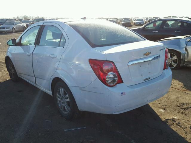 1G1JC5SH5C4158240 - 2012 CHEVROLET SONIC LT WHITE photo 3