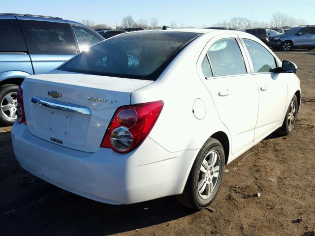 1G1JC5SH5C4158240 - 2012 CHEVROLET SONIC LT WHITE photo 4