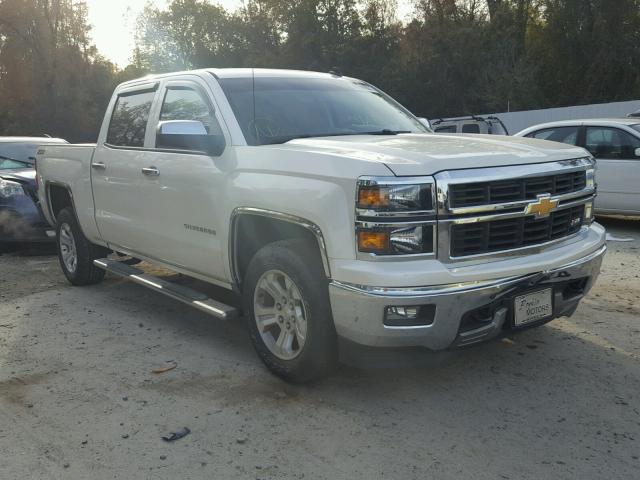 3GCPCREH6EG327756 - 2014 CHEVROLET SILVERADO WHITE photo 1