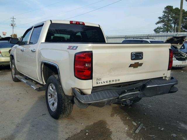 3GCPCREH6EG327756 - 2014 CHEVROLET SILVERADO WHITE photo 3