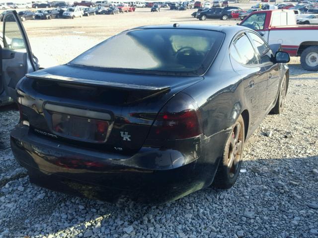 2G2WC55C971226221 - 2007 PONTIAC GRAND PRIX BLACK photo 4