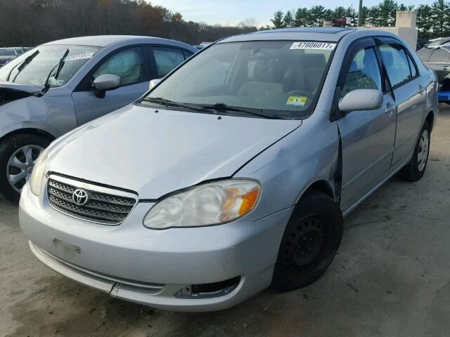 2T1BR32E26C663738 - 2006 TOYOTA COROLLA CE SILVER photo 2