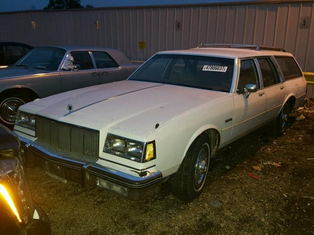 1G4BV81YXJA405240 - 1988 BUICK ELECTRA ES WHITE photo 2