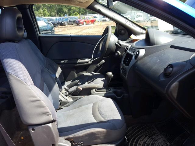 1G8AN12F04Z151705 - 2004 SATURN ION LEVEL BLUE photo 5
