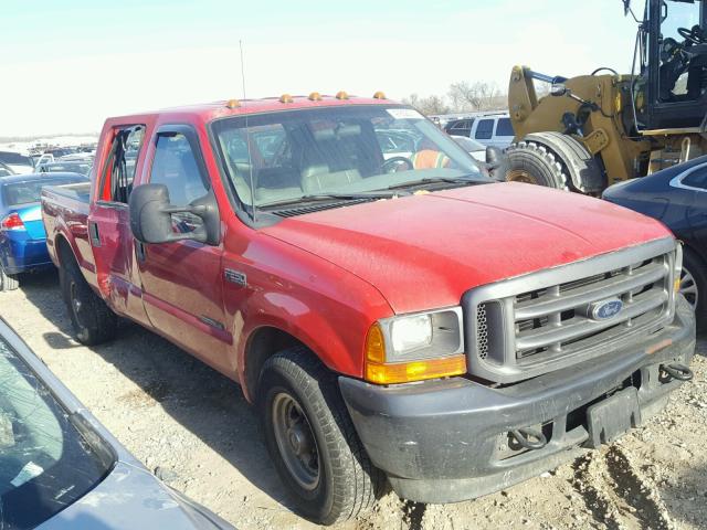 3FTNW20F51MA23714 - 2001 FORD F250 SUPER RED photo 1