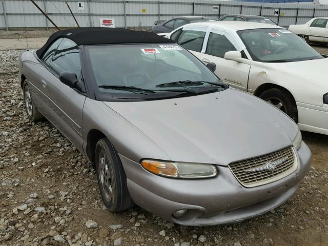 3C3EL55H6XT586858 - 1999 CHRYSLER SEBRING JX SILVER photo 1