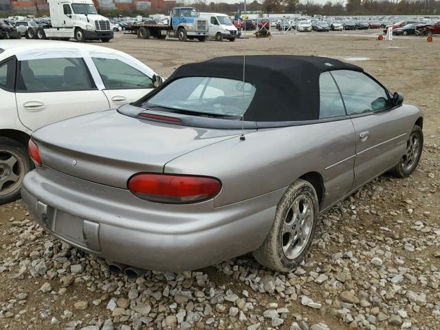 3C3EL55H6XT586858 - 1999 CHRYSLER SEBRING JX SILVER photo 4