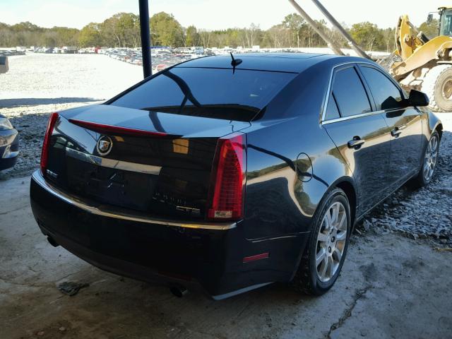 1G6DP57V480121964 - 2008 CADILLAC CTS HI FEA BLACK photo 4