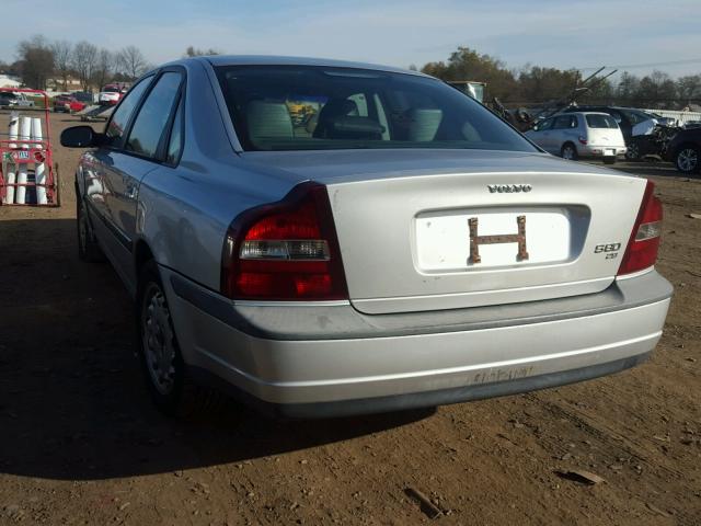 YV1TS94D3Y1146904 - 2000 VOLVO S80 SILVER photo 3