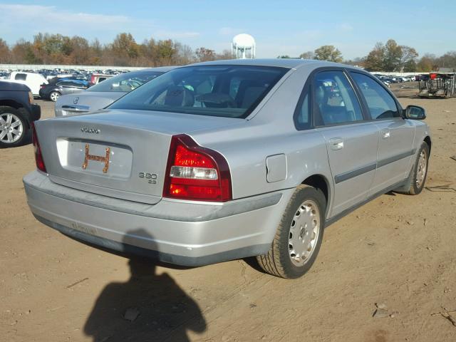 YV1TS94D3Y1146904 - 2000 VOLVO S80 SILVER photo 4