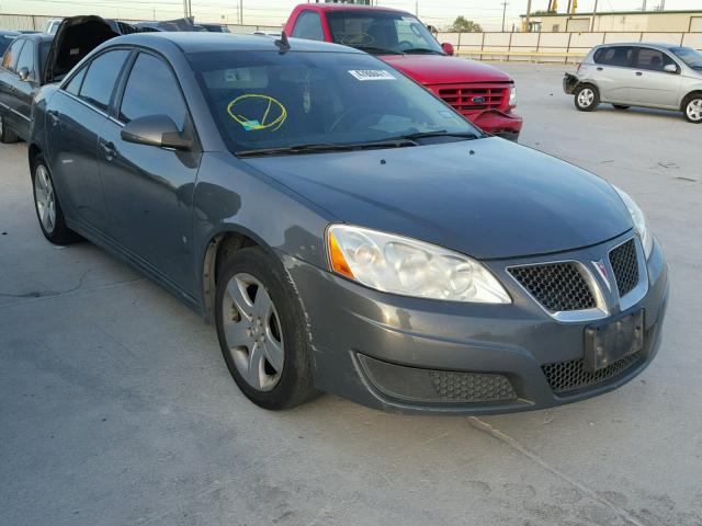 1G2ZJ57B294245529 - 2009 PONTIAC G6 GRAY photo 1