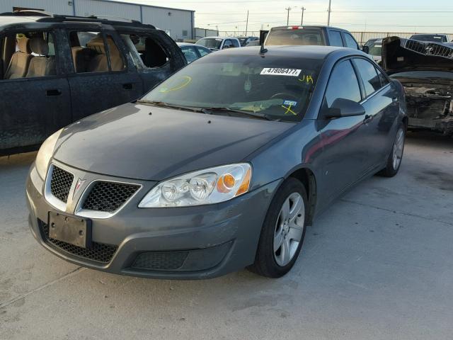 1G2ZJ57B294245529 - 2009 PONTIAC G6 GRAY photo 2