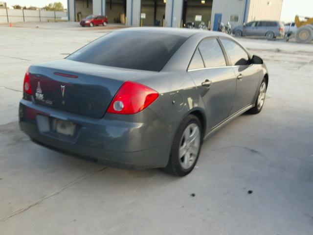 1G2ZJ57B294245529 - 2009 PONTIAC G6 GRAY photo 4