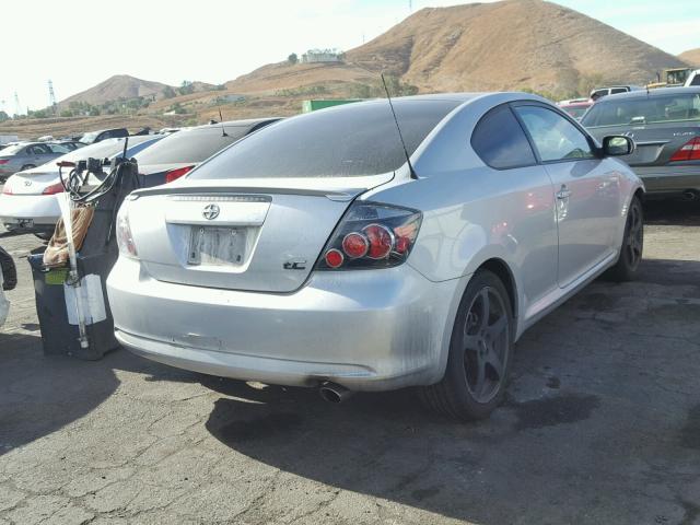 JTKDE167390281147 - 2009 TOYOTA SCION TC SILVER photo 4