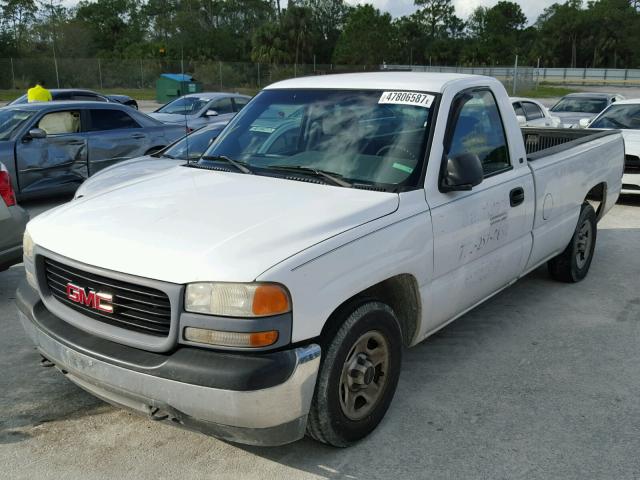 1GTEC14WX1Z154519 - 2001 GMC NEW SIERRA WHITE photo 2