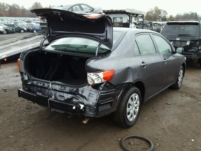 JTDBU4EE4A9116047 - 2010 TOYOTA COROLLA BA BLACK photo 4