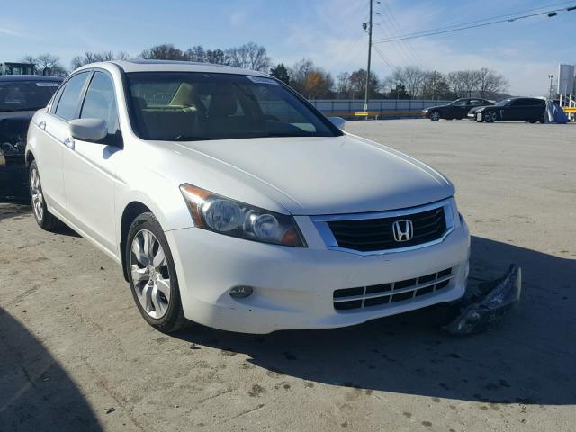 1HGCP36808A024135 - 2008 HONDA ACCORD EXL WHITE photo 1