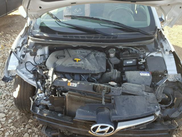 KMHDH4AH9GU523327 - 2016 HYUNDAI ELANTRA SE SILVER photo 7