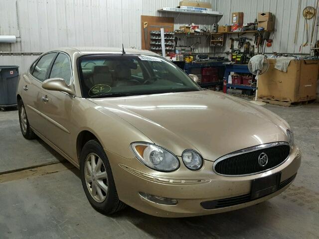 2G4WD562351298507 - 2005 BUICK LACROSSE C TAN photo 1