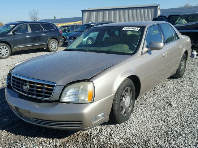 1G6KD54Y43U283934 - 2003 CADILLAC DEVILLE GOLD photo 2