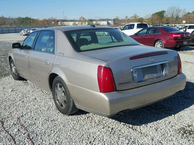 1G6KD54Y43U283934 - 2003 CADILLAC DEVILLE GOLD photo 3