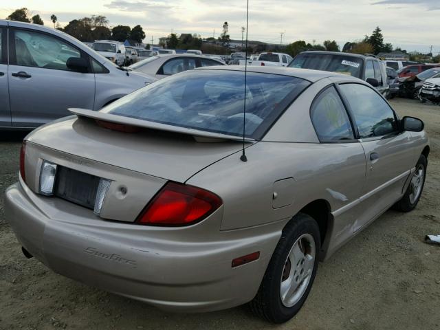 1G2JB12F347256575 - 2004 PONTIAC SUNFIRE GOLD photo 4