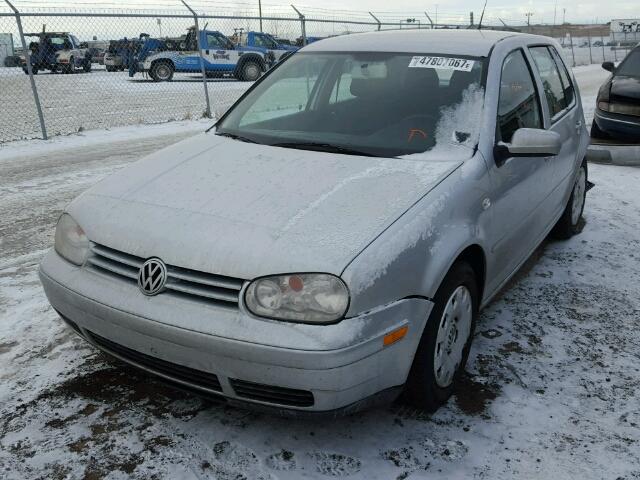 9BWEL41J974007873 - 2007 VOLKSWAGEN CITY GOLF GRAY photo 2