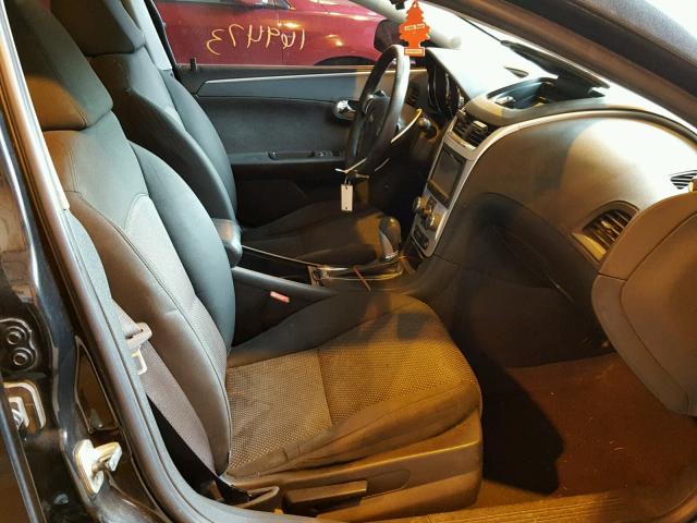 1G1ZC5EB6AF168769 - 2010 CHEVROLET MALIBU 1LT შავი ფოტო 5