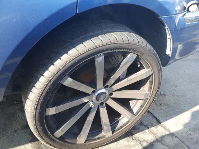 1A8HX58228F135841 - 2008 CHRYSLER ASPEN LIMI BLUE photo 9