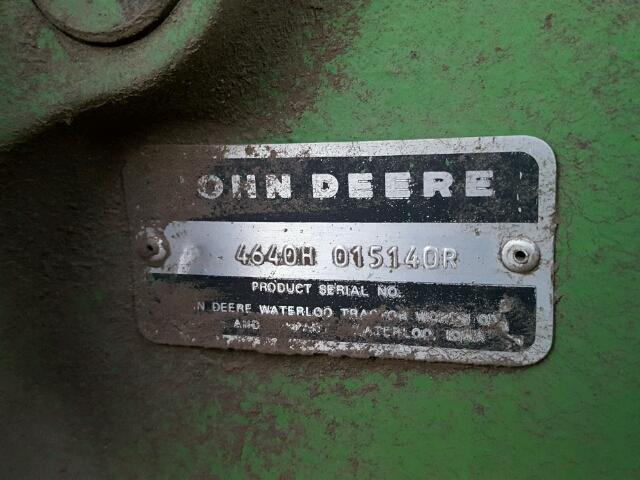 4640H015140R - 1982 JOHN DEERE TRACTOR GREEN photo 10