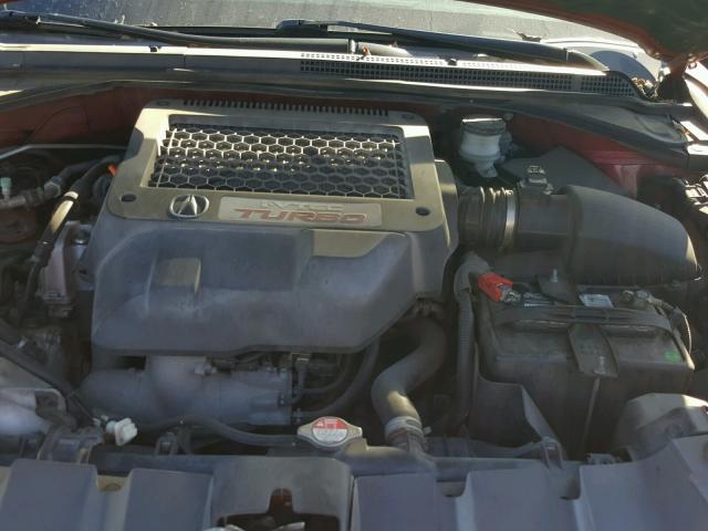 5J8TB18507A019862 - 2007 ACURA RDX TECHNO RED photo 7