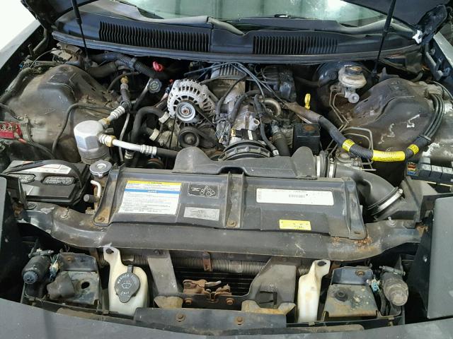 2G2FS22KXT2214760 - 1996 PONTIAC FIREBIRD BLACK photo 7