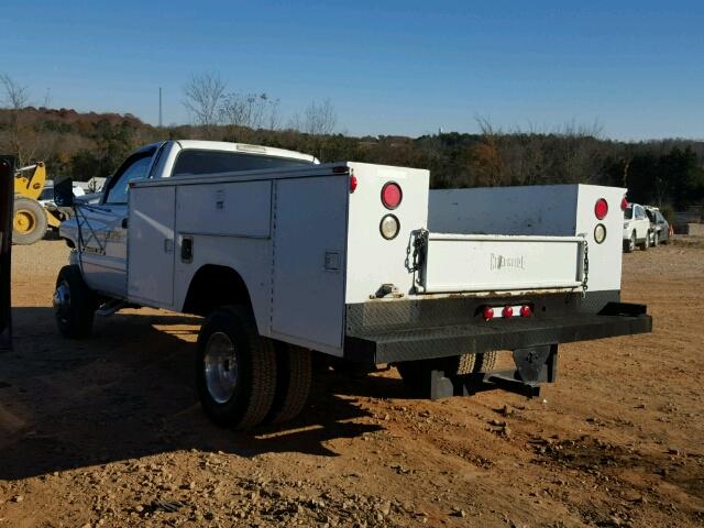 3B6MC3657XM539126 - 1999 DODGE RAM 3500 WHITE photo 3