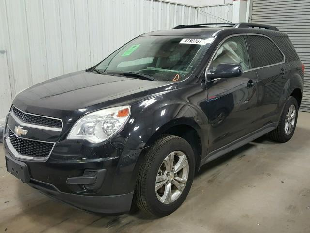 2GNALDEK7D6335645 - 2013 CHEVROLET EQUINOX LT BLACK photo 2