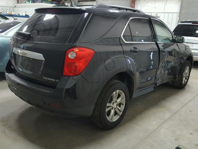 2GNALDEK7D6335645 - 2013 CHEVROLET EQUINOX LT BLACK photo 4