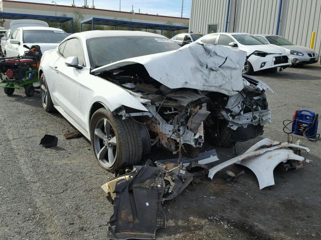 1FA6P8AM6G5304815 - 2016 FORD MUSTANG WHITE photo 1