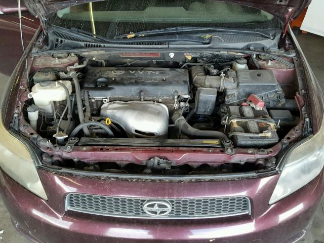 JTKDE177860103860 - 2006 TOYOTA SCION TC 勃艮第红 照片 7