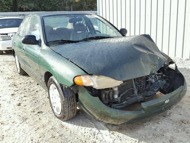 KMHJF24M6VU377813 - 1997 HYUNDAI ELANTRA GREEN photo 1