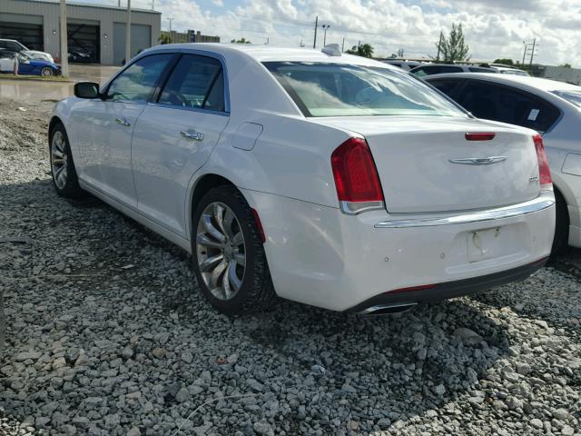 2C3CCAET0FH820374 - 2015 CHRYSLER 300C WHITE photo 3