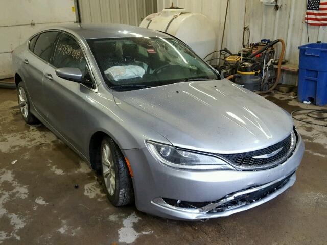 1C3CCCCB4FN545315 - 2015 CHRYSLER 200 C GRAY photo 1