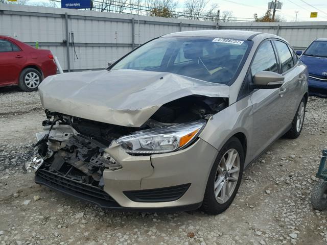 1FADP3F28FL383108 - 2015 FORD FOCUS SE TAN photo 2