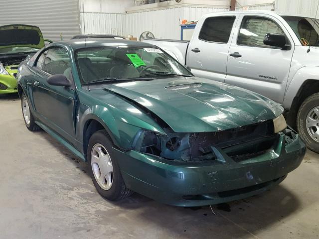 1FAFP404XYF204593 - 2000 FORD MUSTANG GREEN photo 1