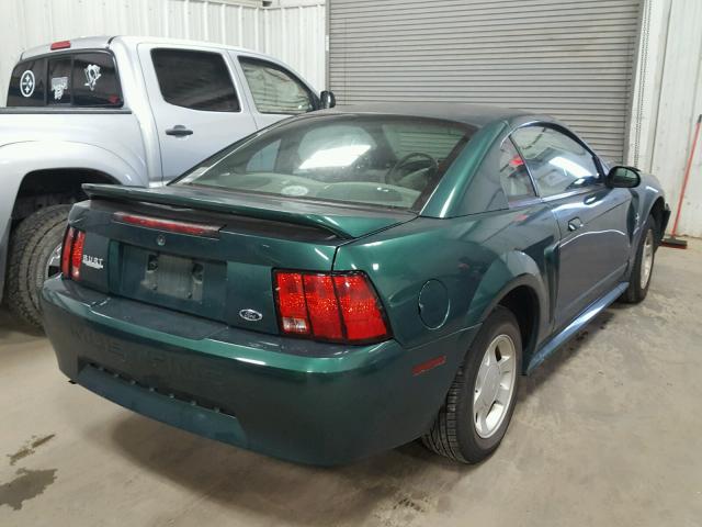 1FAFP404XYF204593 - 2000 FORD MUSTANG GREEN photo 4
