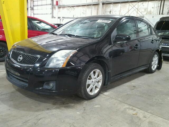 3N1AB6AP4BL644459 - 2011 NISSAN SENTRA 2.0 BLACK photo 2